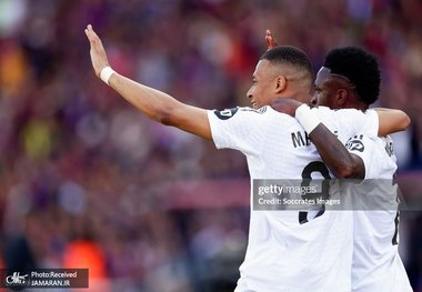 الکلاسیکو| ویدیوی گل سوم رئال مادرید به بارسلونا توسط امباپه