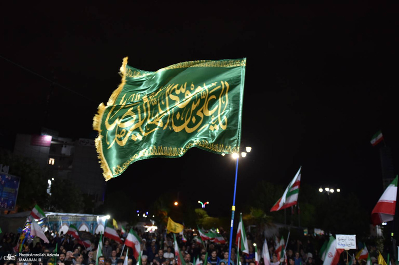 پنجاه و نهمین اجتماع پر شور مردم در معلم