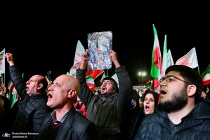 مراسم حمایت و قدردانی مردم ایران از همراهی مقاومت اسلامی یمن در نبرد با دشمن آمریکایی-صهیونی