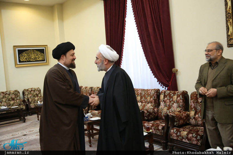 حاشیه تجدید میثاق رئیس قوه قضائیه و مسئولان عالی قضایی با آرمان‌های امام خمینی(س)