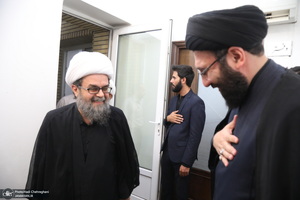 مراسم عزاداری ماه محرم در بیت مرحوم آیت الله العظمی هاشمی شاهرودی‎‎