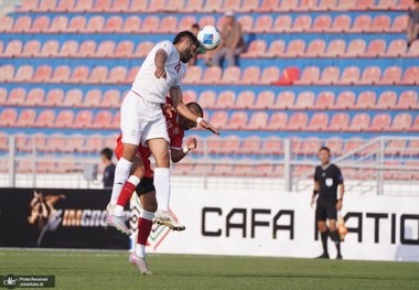 ویدیو| درگیری کادرفنی ایران و تاجیکستان در پایان بازی