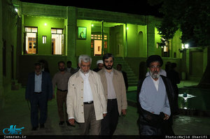 بازدید دکتر سعید جلیلی از بیت و زادگاه امام در خمین‎