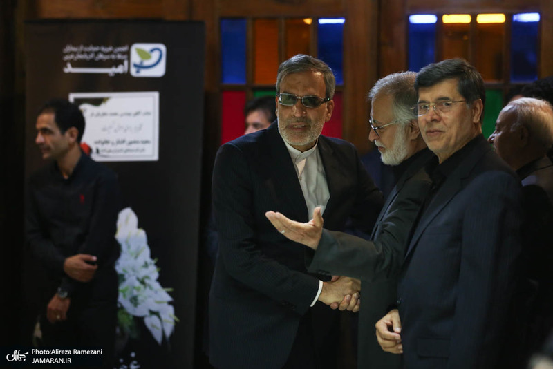 مراسم ختم مادر محمد عطریانفر