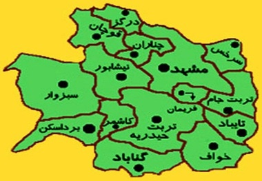 تنها یک شهرستان خراسان رضوی کاهش بارندگی ندارد