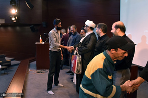 مراسم قدردانی از زحمات کارگران شهرداری حرم امام خمینی (س)