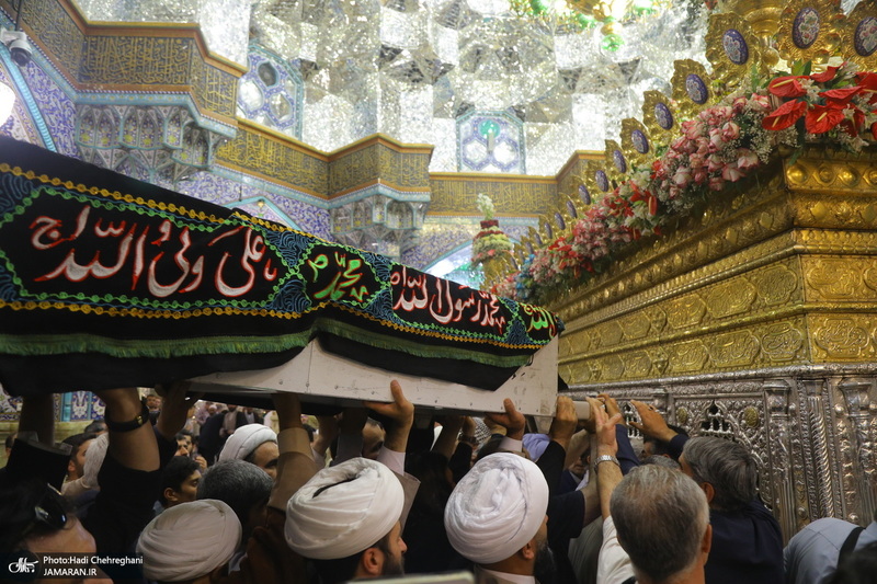 مراسم تشییع مرحوم استاد محمد حسین حشمت‌پور‎