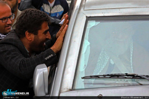 تصاویری از حضور رهبر معظم انقلاب در مناطقه زلزله‌زده‌ کرمانشاه که برای اولین بار منتشر می‌شود