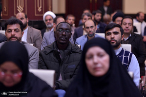 دیدار مهمانان سی و سومین کنفرانس وحدت اسلامی با سید حسن خمینی