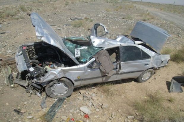 حادثه رانندگی در جاده پارس آباد یک کشته برجای گذاشت