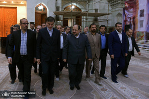 تجدید میثاق مسئولان وزارت کار و نمایندگان جامعه کارگری با آرمان های حضرت امام(س)