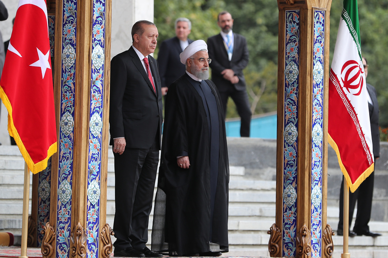 استقبال روحانی از اردوغان