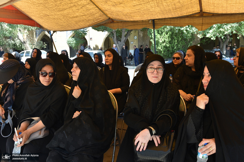 مراسم تشییع و خاکسپاری حاج محسن امین‌زاده