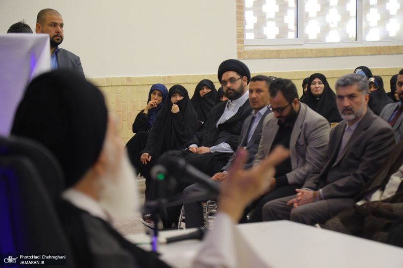 مراسم افتتاح حسینیه آیت الله العظمی بروجردی (ره) در شهر سامرا