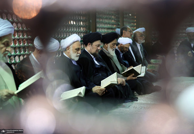 تجدید میثاق رئیس و مسئولان عالی قضایی با آرمان های حضرت امام خمینی (س)