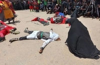 مراسم نمادین روز عاشورا در نیجریه (1)