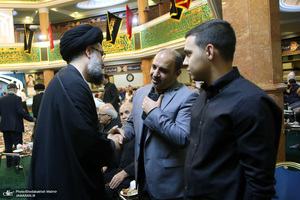 مراسم یاد بود حاجیه خانم صدیقه محمدی هشترودی خواهر همسر حجت الاسلام والمسلمین سید مهدی امام جمارانی