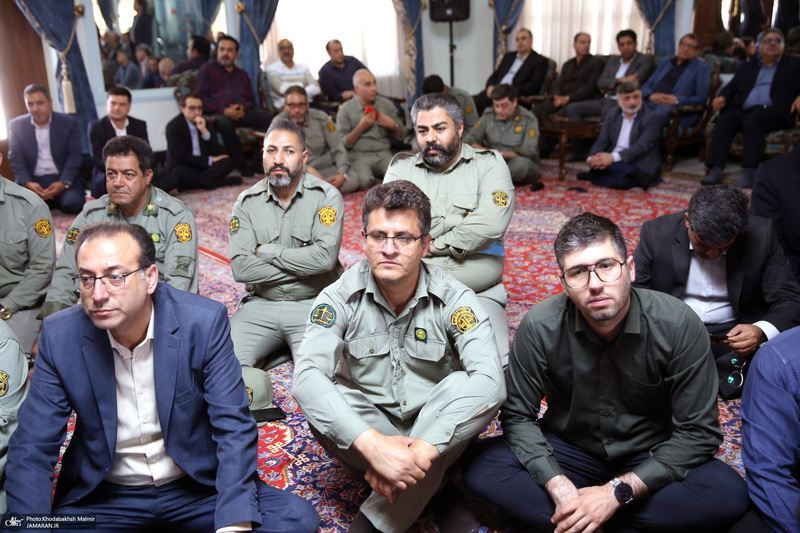 دیدار رئیس، معاونان و کارکنان سازمان حفاظت محیط زیستبا سید حسن خمینی