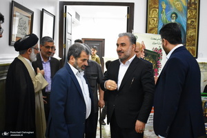 مراسم اختتامیه نمایشگاه قرآن کریم استان قم در مجتمع فرهنگی یادگار امام‎