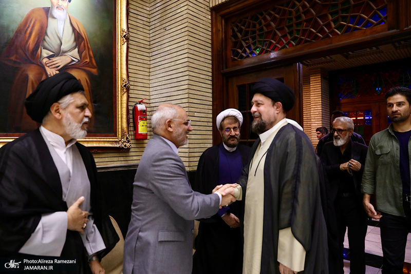 مراسم ختم همسر آيت الله راستی کاشانی