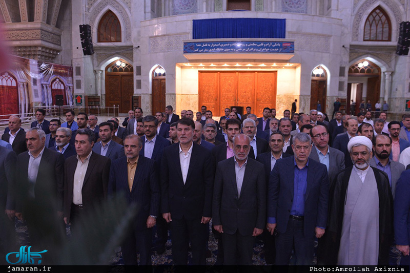 تجدید میثاق استاندار و مدیران استان تهران با آرمان های حضرت امام(س)