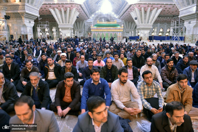 تجدید میثاق جهادگران قرارگاه سازندگی خاتم الانبیا با آرمان های حضرت امام خمینی(س)