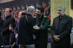 مراسم گرامیداشت سرداران غلامرضا محرابی و مهدی ربانی