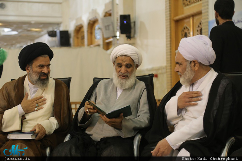 مراسم بزرگداشت حجت‌الاسلام و المسلمین سید مهدی طباطبایی(ره) در حرم مطهر حضرت معصومه(س)