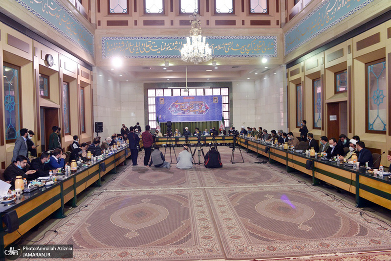 جلسه ستاد دهه فجر انقلاب اسلامی در حرم مطهر امام خمینی (س)