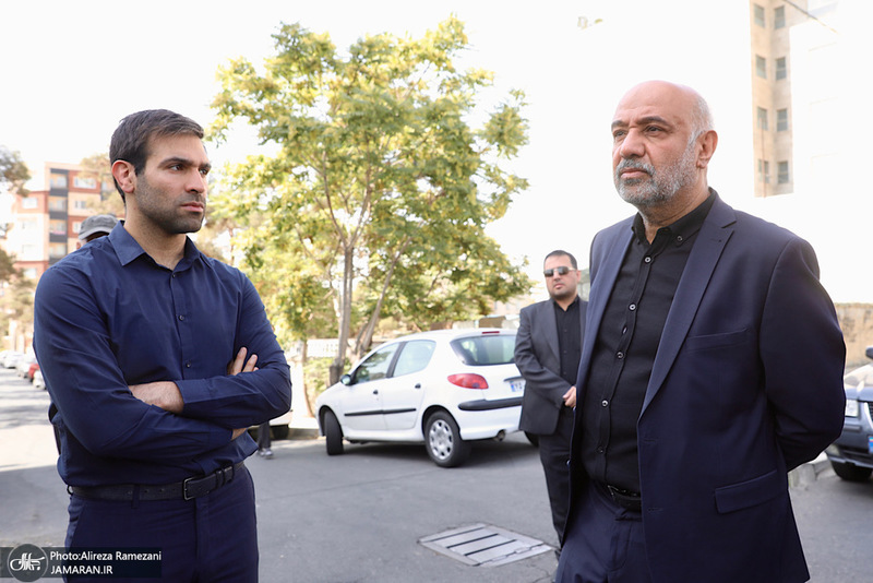 مراسم تشييع پيكر احمد توكلى