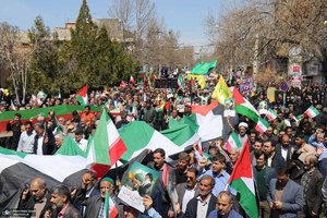 راهپیمایی باشکوه روز قدس در خمین