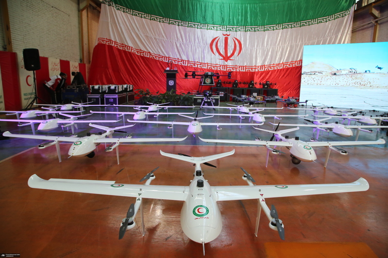 الحاق ناوگان پهپادی به جمعیت هلال‌احمر