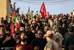 مراسم وداع با پیکر رهبر شهید
