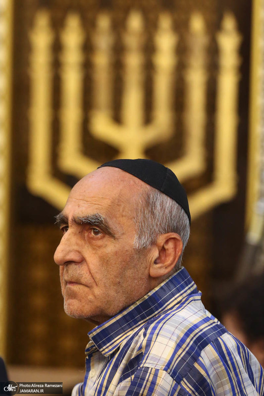 مراسم ادای احترام جامعه کلیمیان به مقام شامخ حضرت امام خمینی (س)