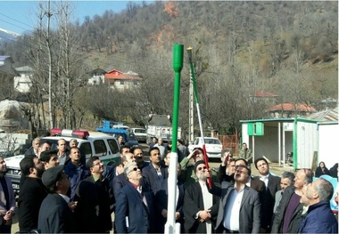 بهره‌مندی روستای خروم شهرستان ماسال از نعمت گاز طبیعی