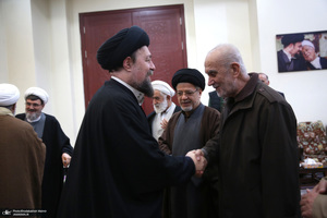 دیدار دبیر شورای عالی انقلاب فرهنگی  باسید حسن خمینی