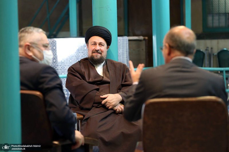 دیدار مفتی اعظم و سفیر کرواسی در ایران با سید حسن خمینی