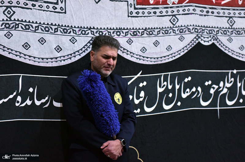 مراسم عزاداری ظهر عاشورا در حرم مطهر امام خمینی