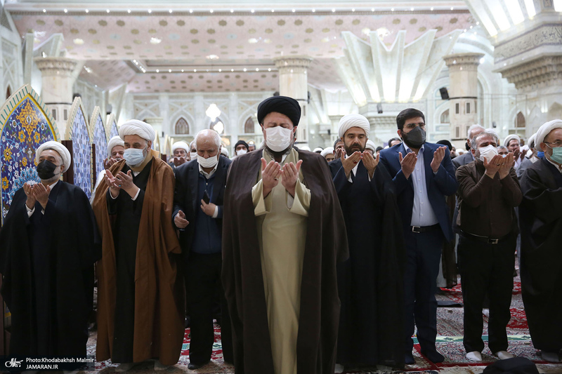 مراسم دوازدهمین سالگرد رحلت همسر گرامی امام و بیست و هفتمین سالگرد ارتحال سید احمد خمینی (ره)