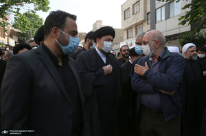 مراسم تشییع آیت الله سید مهدی موسوی بجنوردی (ره) در تهران