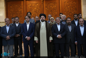 تجدید میثاق اعضای شورای شهر اسلامی شهر تهران با آرمان های امام راحل
