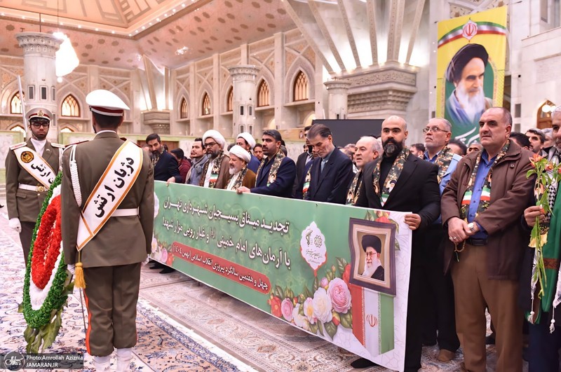 تجدید میثاق بسیجیان شهرداری تهران با آرمان های امام خمینی