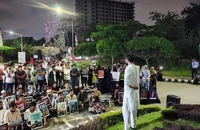 مردم در جنوب هند برای همبستگی با فلسطینی به خیابان‌ها آمدند (3)