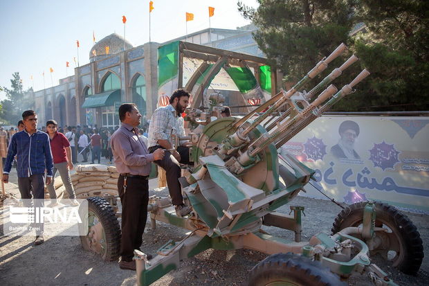 ۲۴۰ دانش‌آموز جوانرودی به مناطق عملیاتی غرب اعزام شدند