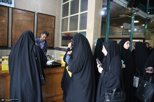 اردوی بانوان فعال فرهنگی استان زنجان (مکتب امام ) در حسینیه جماران