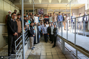 بازدید جمعی از دانشجویان دانشگاه جامعه المصطفی از جماران