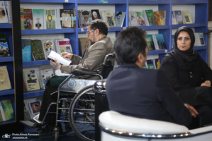 غرفه موسسه تنظیم و نشر آثار امام خمینی (ره) در سی و ششمین نمایشگاه بین المللی کتاب تهران