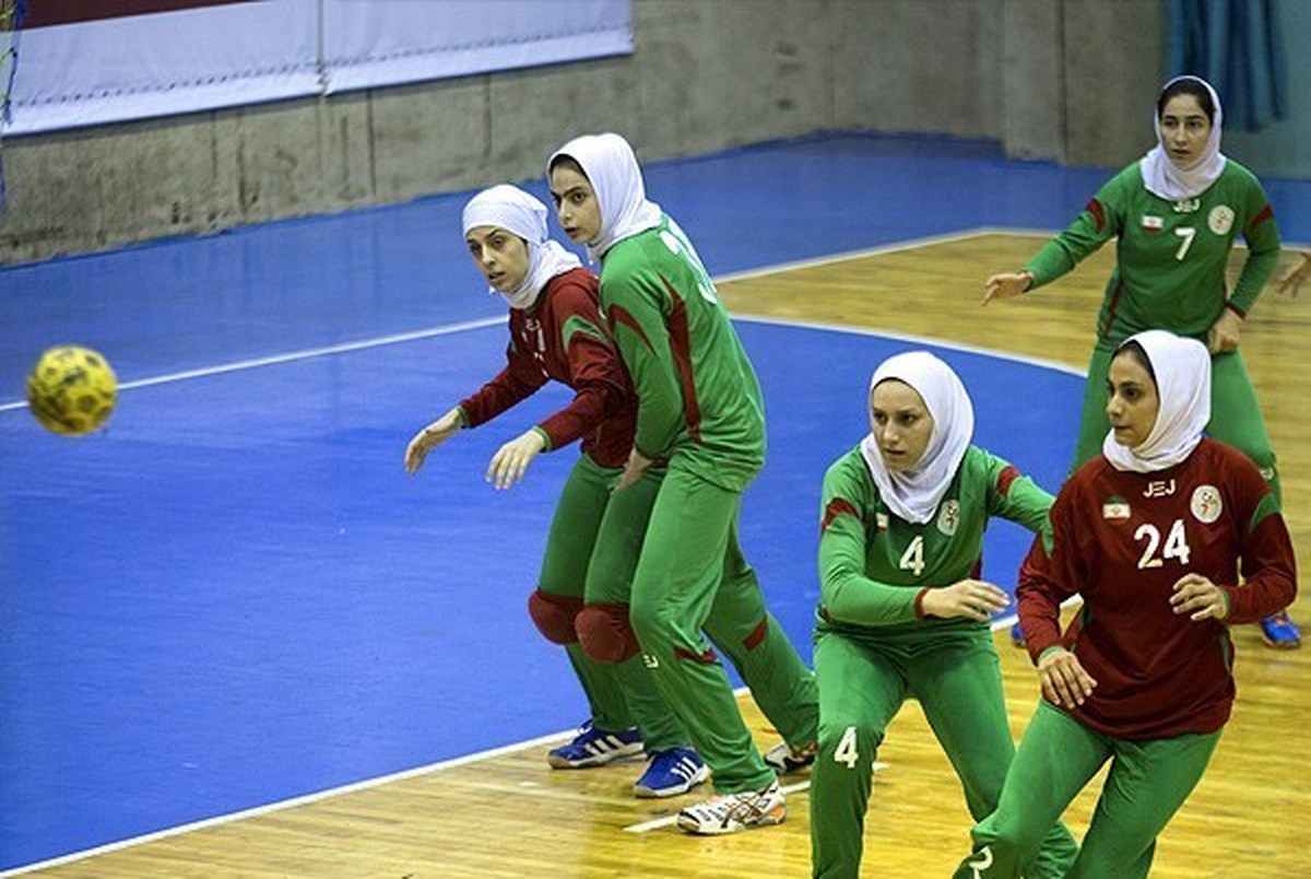 برتری هندبال زنان ایران در جام باشگاه های آسیا