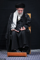 مراسم عزادارای شب عاشورا با حضور رهبر انقلاب اسلامی