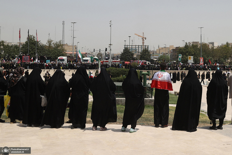 مراسم تشییع شهدای جنگ تحمیلی رژیم صهیونیستی در تهران-6